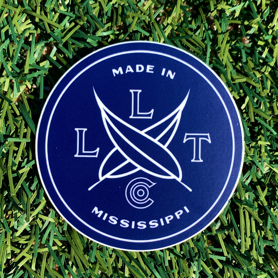 LLTCo. Made in Mississippi Die Cut Decal
